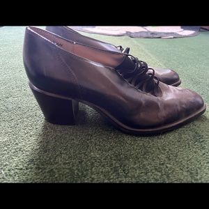 Jennifer Moore black heeled shoes